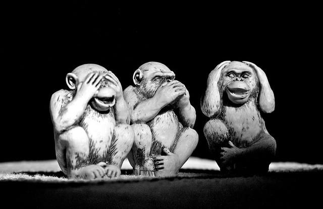 how to communicate more effectively - 3 monkeys
