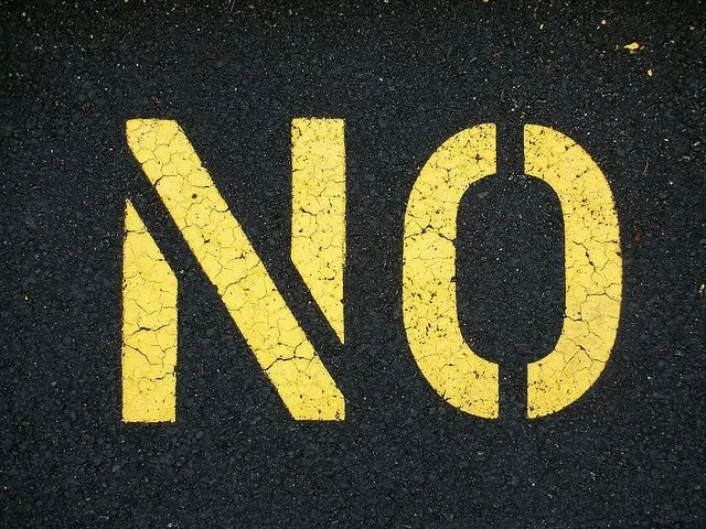 how to say no