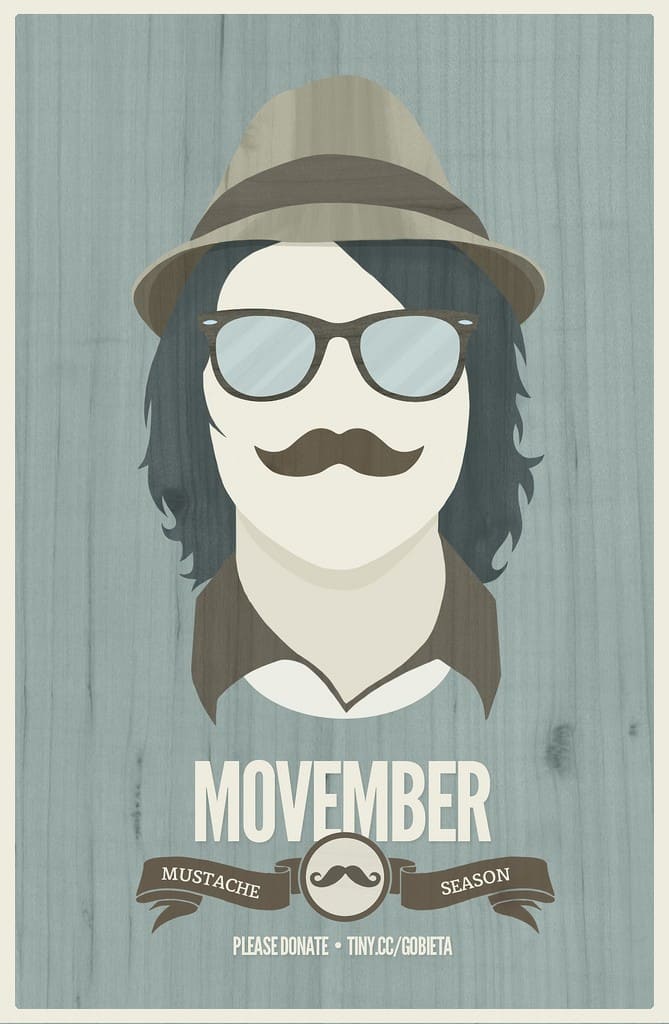 Movember moustache season