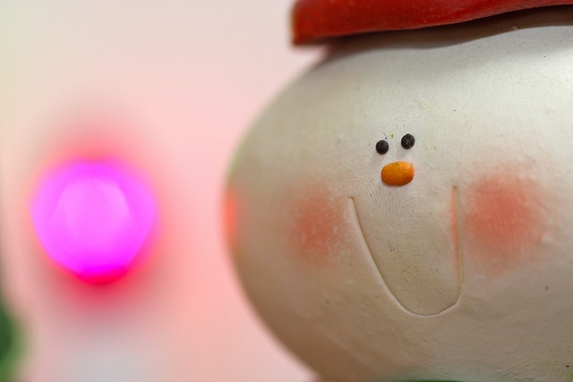 holiday stress - snowman